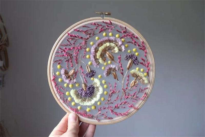 刺繡作品